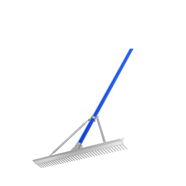 Bon 14-673 Landscape Rake, Pro 36", 72" Aluminum Handle